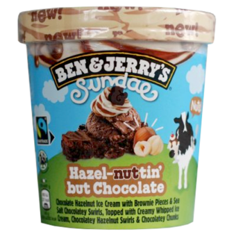 Ben & Jerry’s Sundae Hazel-nuttin but chocolate 465ml