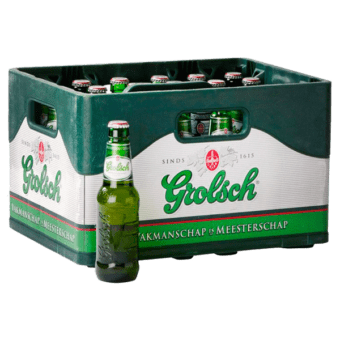 Grolsch krat 24 flesjes