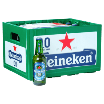 Heineken 0.0 krat 24 flesjes