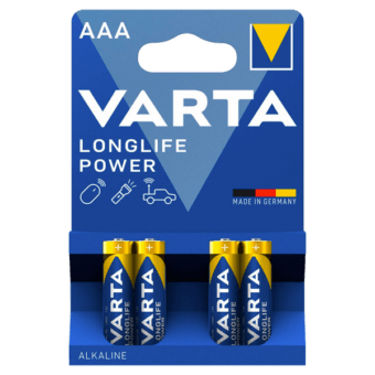 Varta Batterij alkaline AAA long live 4st