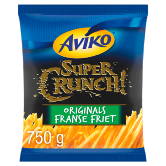 Aviko Super crunch originals franse friet 750g