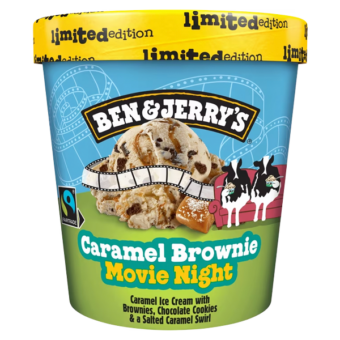 Ben & Jerry’s Caramel brownie movie night 465ml