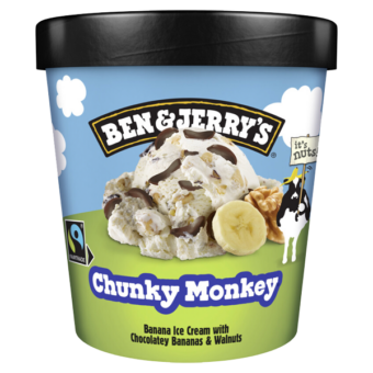 Ben & Jerry’s Chunky monkey 465ml