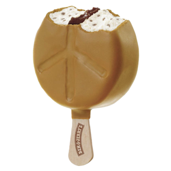 Ben & Jerry’s Peach pop Salted caramel brownie