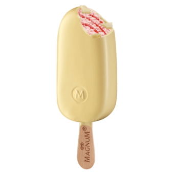 Magnum White chocolate strawberry