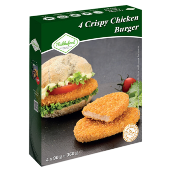 Mekkafood Burger kip 4x85g