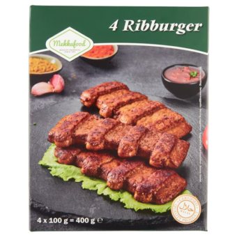 Mekkafood Ribburger 4x100g