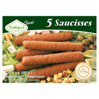 Mekkafood Sosis kebab frikandellen 5x70g