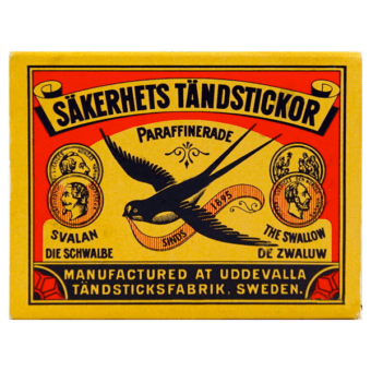 Sakerhets tandstickor lucifers 45st
