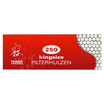 Terra brown Kingsize filterhulzen 250st