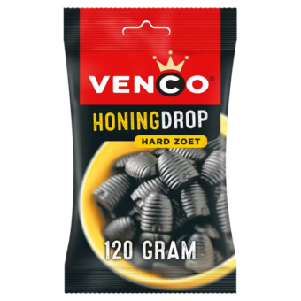 Venco Honingdrop hard zoet 120g