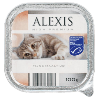 Alexis Kattenvoer Kalf & kip 100g