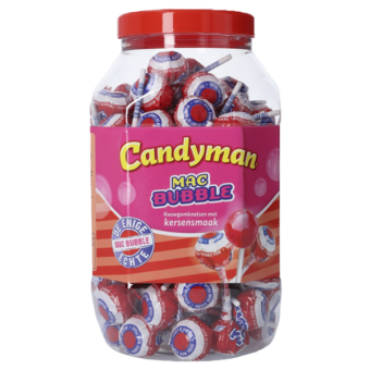 Candyman Macbubble lolly Kersensmaak