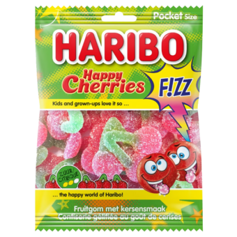 Haribo Fizz Happy cherries 70g
