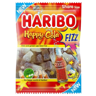 Haribo Fizz Happy cola 200g
