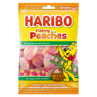 Haribo Happy peaches 250g