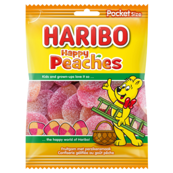 Haribo Happy peaches 75g