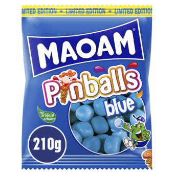 Maoam Pinballs blue 210g
