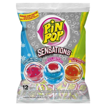 Pinpop Sensations Buble gum center 12st