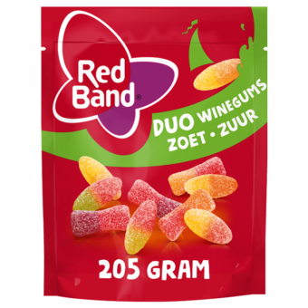 Redband Duo winegums zoet zuur 205g