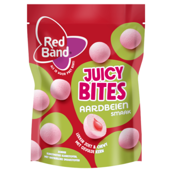 Redband Juice bites Aardbeien 145g