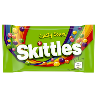 Skittles Crazy sour 45g