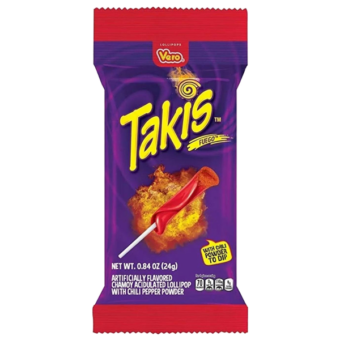 Takis Paleta Fuego 24g
