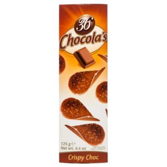36 Chocola’s Crispy choc 125g