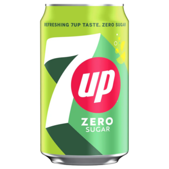 7up Free of sugar Lemon & lime 330ml