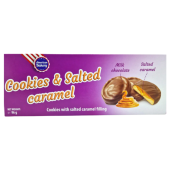 American Bakery Salted Caramel Chocs 8st 115g