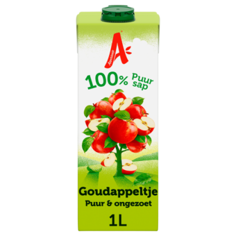 Appelsientje Goudappeltje 100% puur sap 1l