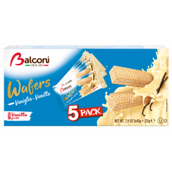 Balconi Wafels Vanilla 5pack 225g