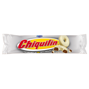 Chiquilin Chocorounds White chocolate 128g