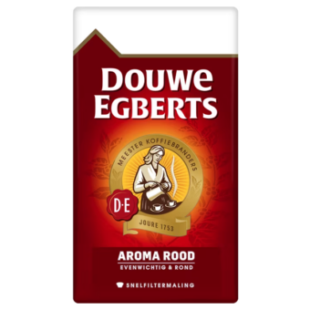 Douwe Egberts Aroma rood snelfiltermaling 250g