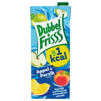 Dubbel Frisss Appel & Perzik 1l