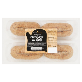Dutchbakery Volkoren meergranen pistolets 4x