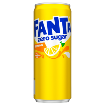 Fanta No sugar Lemon 330ml