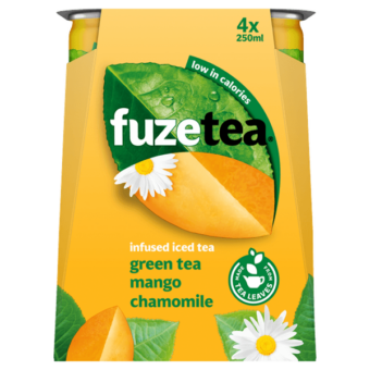 Fuzetea Green tea Mango chamomile 250ml 4pack