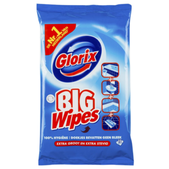 Glorix Big wipes Ocean fresh 15st