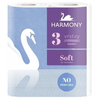 Harmony Extra soft wc papier 4st