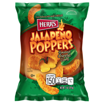 Herr’s Jalapeno Cheese curls USA 198g