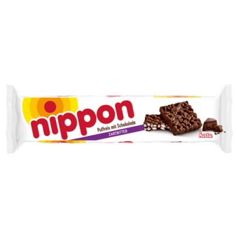 Hosta Nippon Puffed rice with milk chocolate 200g