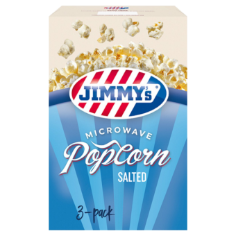 Jimmy’s Popcorn Microwave Salt 3pack