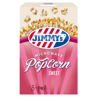 Jimmy’s Popcorn Microwave Sweet 3pack