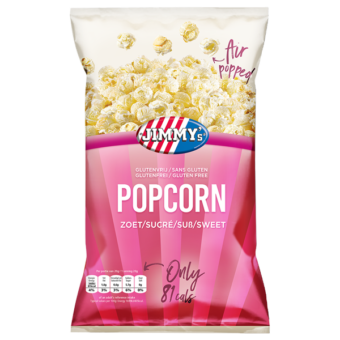 Jimmy’s popcorn Sweet Air popped 100g