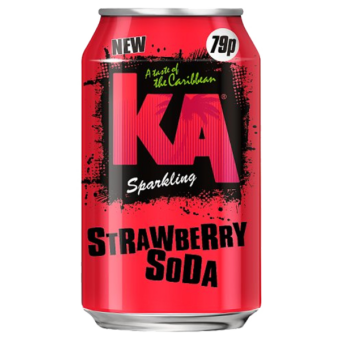 KA Sparkling Strawberry soda 330ml