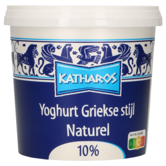 Katharos Griekse yoghurt 10% 1kg