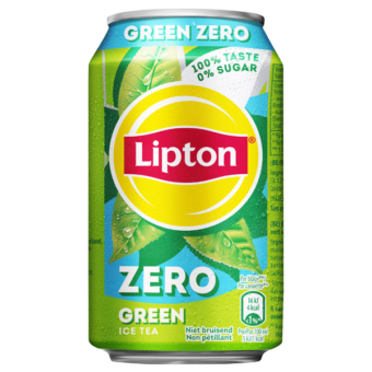 Lipton icetea Green zero blik 330ml