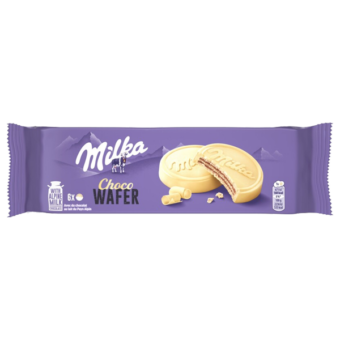 Milka Choco wafer white choco 180g