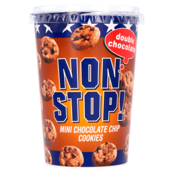 Nonstop Mini chocolate chips cookies 125g